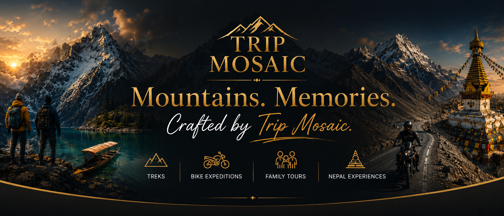 Trip Mosaic Himalayan journeys banner